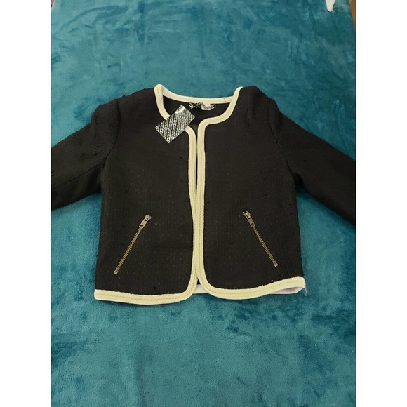 H&M Sweaters - H&M Womens Black Long Sleeve Cardigan Sweater Size 2 Ladies Zipped Pockets NWT